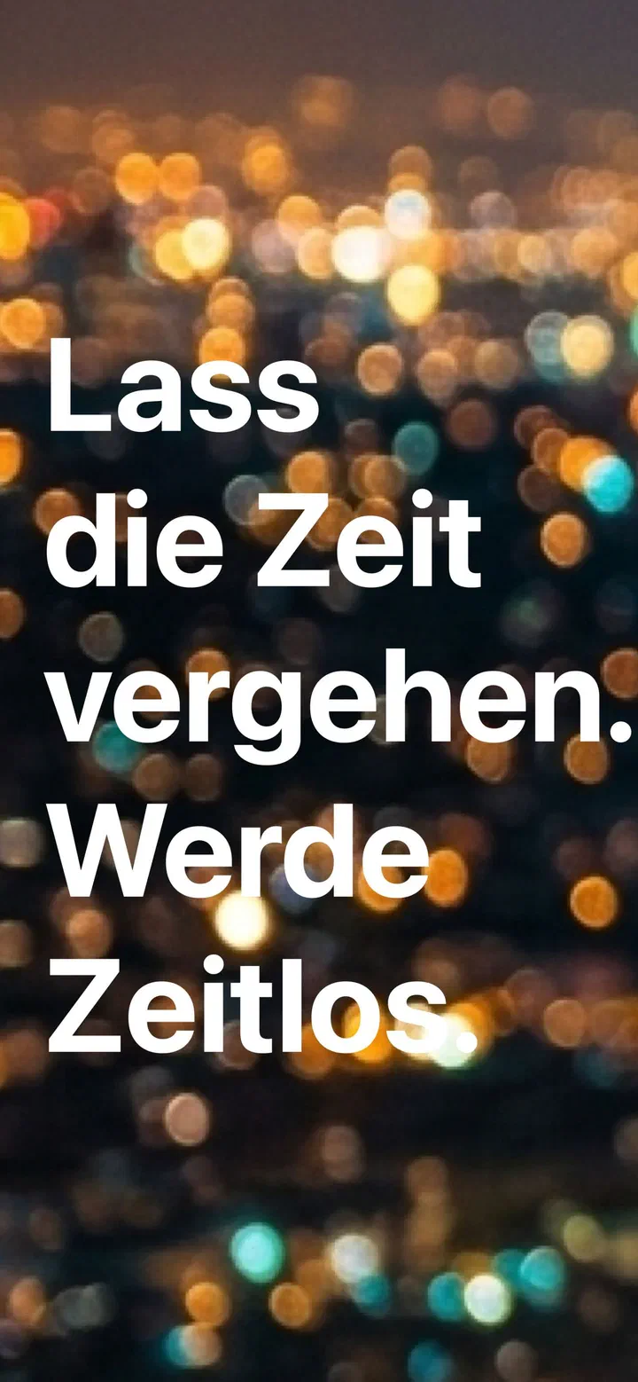 Zeitlos – Die Uhrzeit in Worten