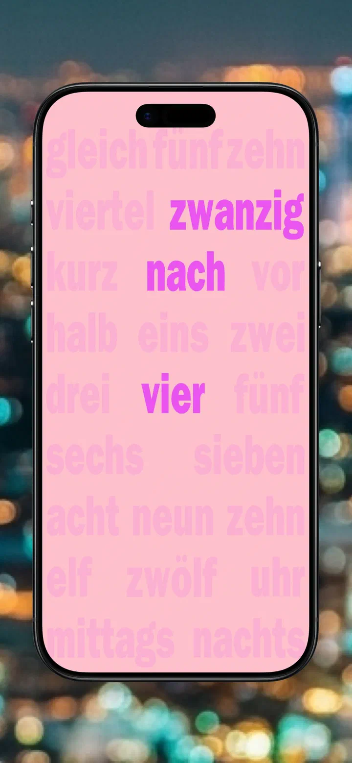 Zeitlos – Die Uhrzeit in Worten