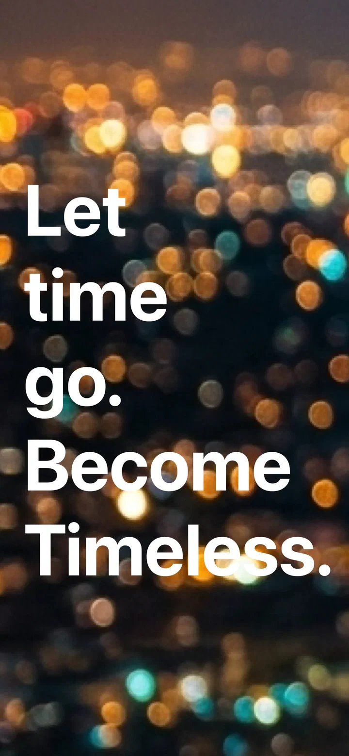 Timeless – The time in words